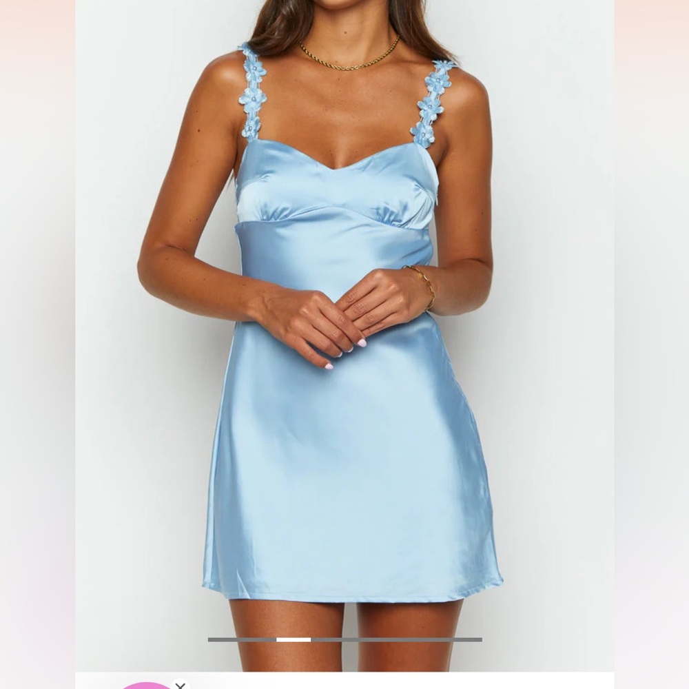 blue homecoming dress